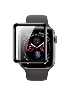 Screen Protector Soft Tpu Flexible Compatible for Apple Watch Series 6/SE/5/4 44mm, 3D Full Coverage Edge Anti-Scratch, Waterproof Bubble HD Clear Film for iWatch 44mm