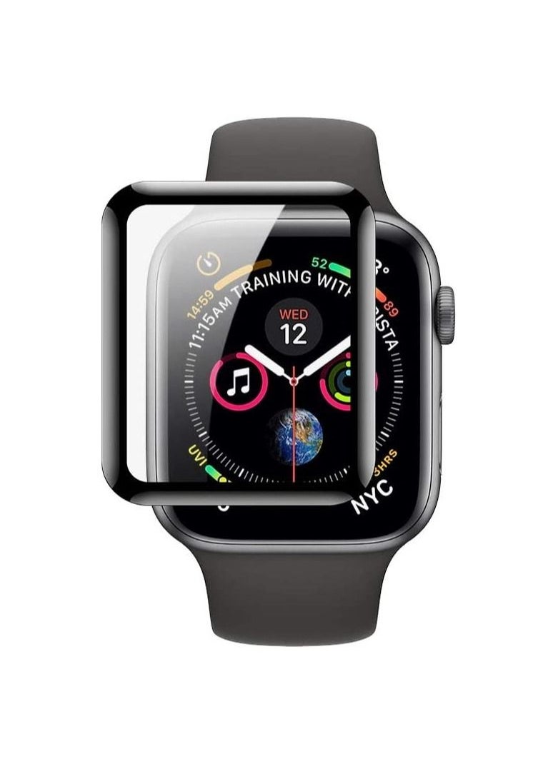 Generic - Screen Protector Soft Tpu Flexible Compatible for Apple Watch Series 6/SE/5/4 44mm, 3D Full Coverage Edge Anti-Scratch, Waterproof Bubble HD Clear Film for iWatch 44mm - Image 1