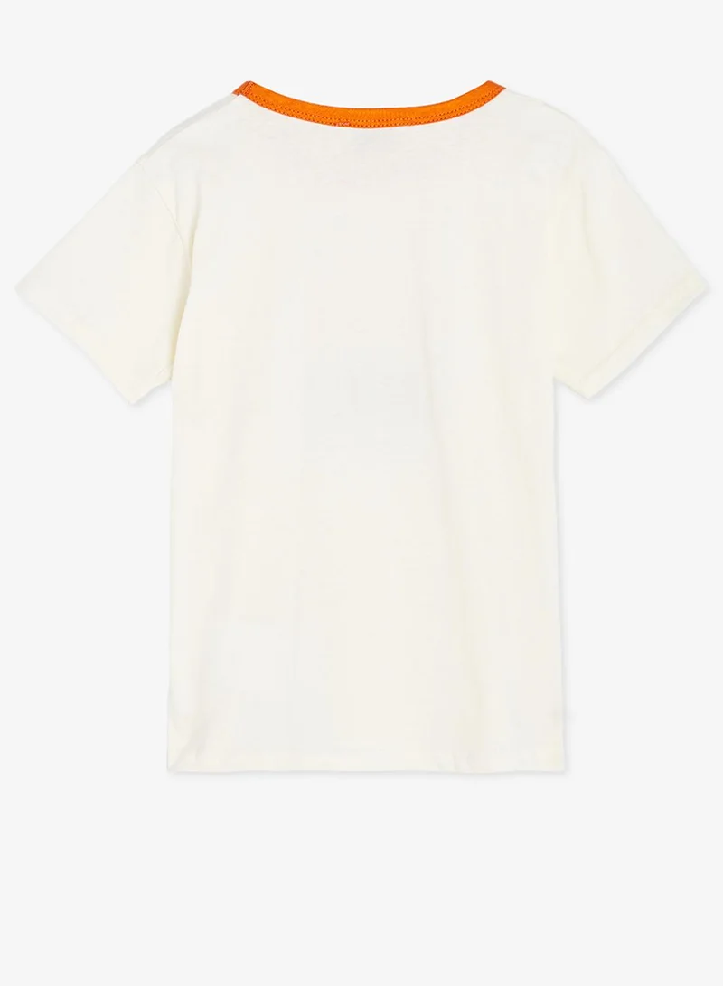 Pinata  Cute Bear Print Cotton Tshirt and Shorts Set for Men | Best Price UAE