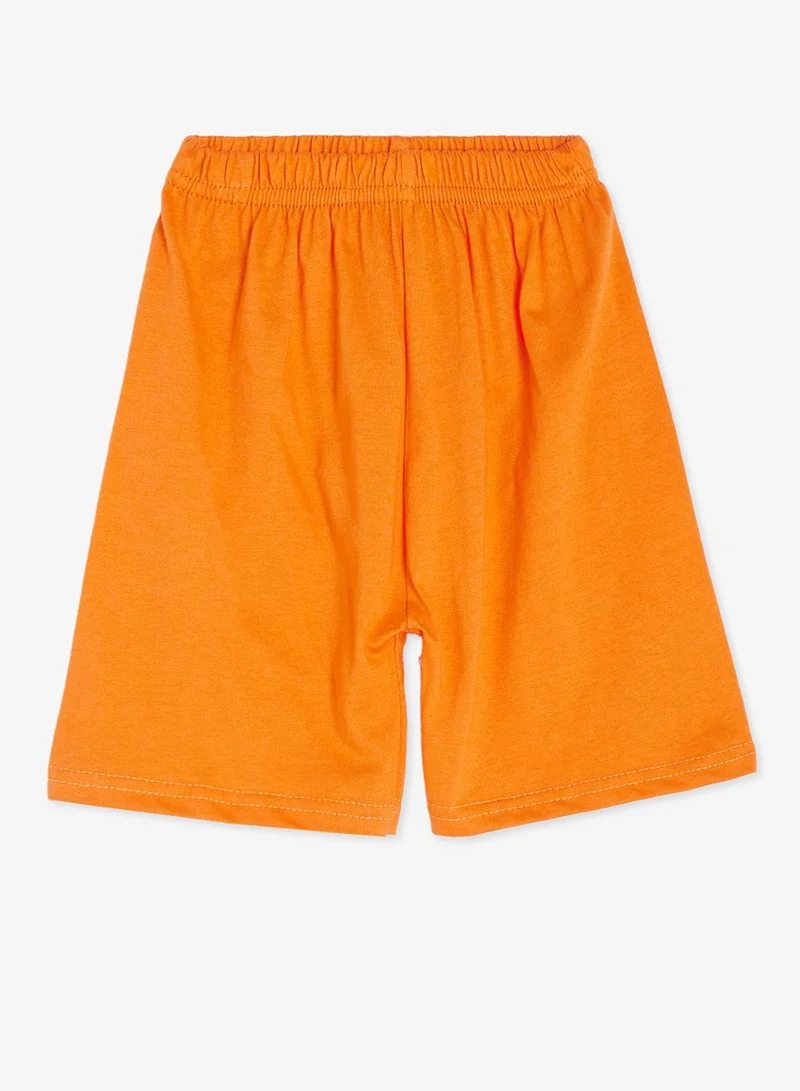 Pinata  Cute Bear Print Cotton Tshirt and Shorts Set for Men | Best Price UAE