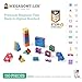 MEGAGONTILES 110PCS Premium Magnetic Tiles Set STEMAuthenticated Magnetic Building Blocks Educational Construction Toy for Kids Ages 38 Boys Girls - Image 3