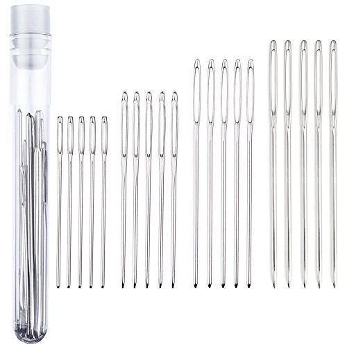 ZP Crafts 20pcs Tapestry Needles Four Sizes 18, 20, 22, 24 for Yarn and More - Image 1