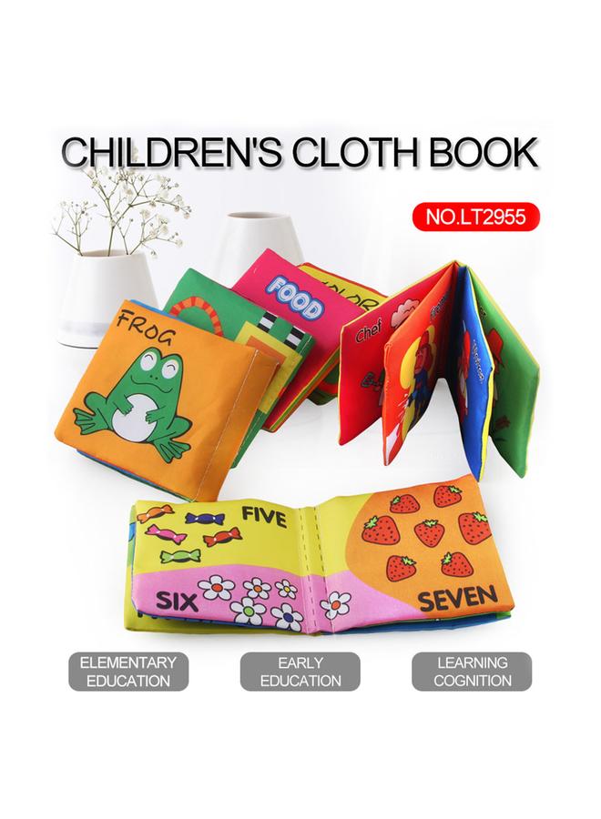 NIBEMINENT 6 Pack Soft Baby Cloth Books Non-Toxic Crinkle Friction with Rustling Sound Infants & Toddler Early Learning Educational Toy Gift for Children Boys Girls Unisex  - Image 3