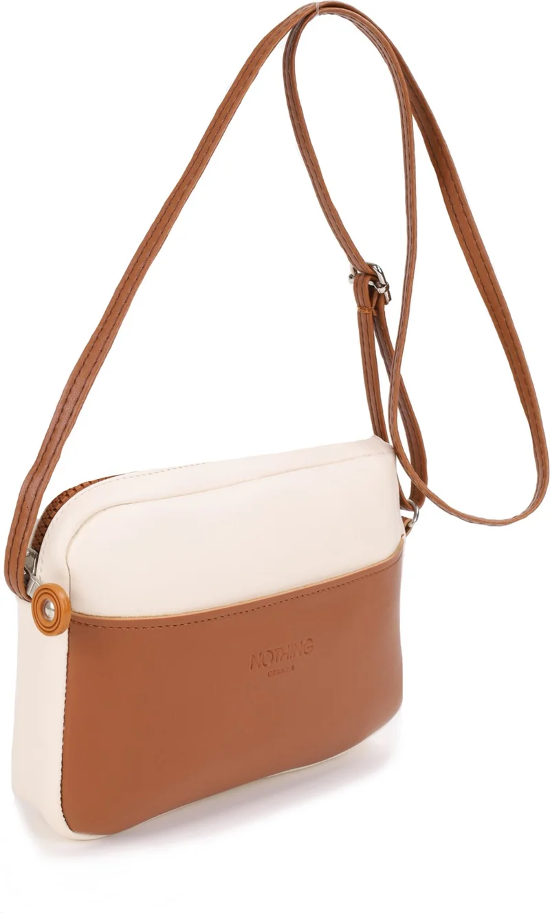 نوثينج Women's Mini Pocket Crossbody and Adjustable Strap Model Handbag and Shoulder Bag