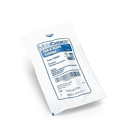 MediChoice Ear-Ulcer Bulb Syringe, 2 Ounce, Pediatric, Blue, 1314EAR402 (Each of 1) - Image 2