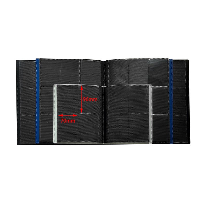 Black 9-Card Cartoon Game Card Collection Book Pp Star Card Poker Dream Game King Ultraman Card Book - Image 5