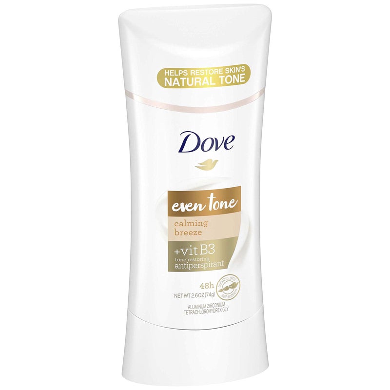 Dove Even Tone Antiperspirant Deodorant Stick Apple Blossom & Mango Butter For Uneven Skin Tone 2.6 oz - Image 1