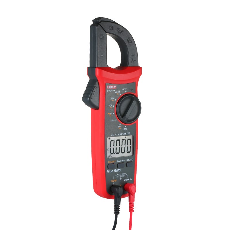 True Rms Clamp Meter 400A Ac Current 600V Ac/Dc Voltage 40MΩ Resistance - Multifunctional With Data Hold Max/Min Backlight Voltage Meter For Electrical Testing Professionals & Home Diy Use - Image 4