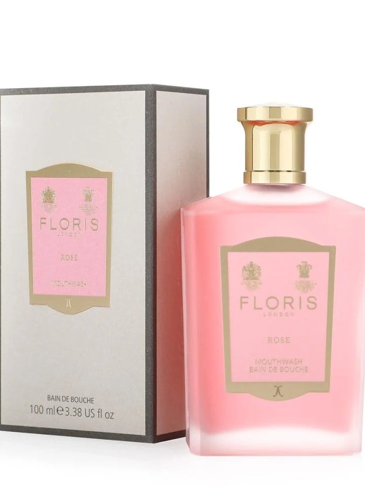 Floris London - Floris Rose Concentrated Mouthwash 100ml - Image 1