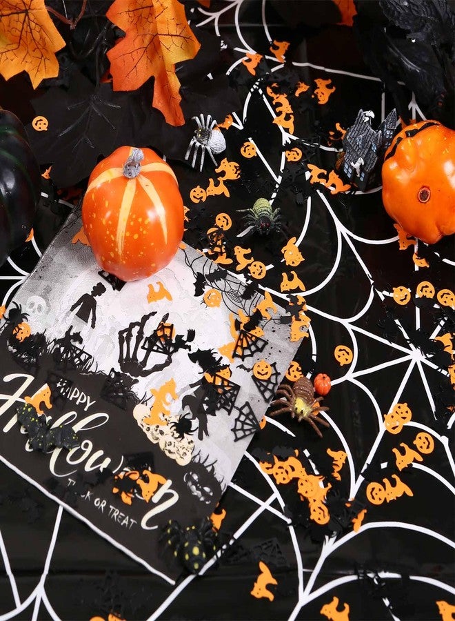 WEIKA Halloween Bat and Spider Glitter Confetti, Pumpkin Decor Table Scatters 60g - Image 3