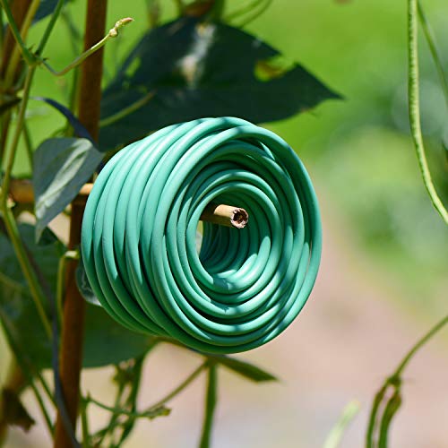 YDSL Soft Plant Tie, Garden Wire Tie for Plants Heavy Duty Reusable Plant Twist Ties for Gardening Home Office (Green, 32.8 feet) - Image 5