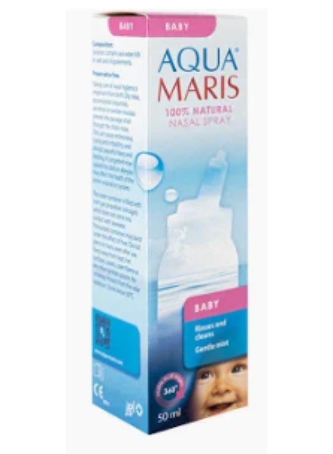 Aqua Maris بخاخ أنفي للأطفال من أكوا ماريس - 50 مل - Image 2