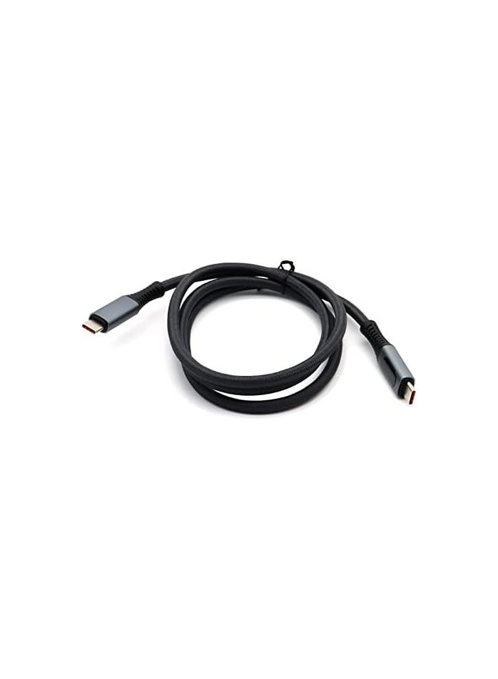 40W USB 4.0 Cable, 40Gbps 8K@60Hz PD Type C Cord, USB C to USB C Male to Male Cable Cord for Computer Type-C Laptop Pad Hub