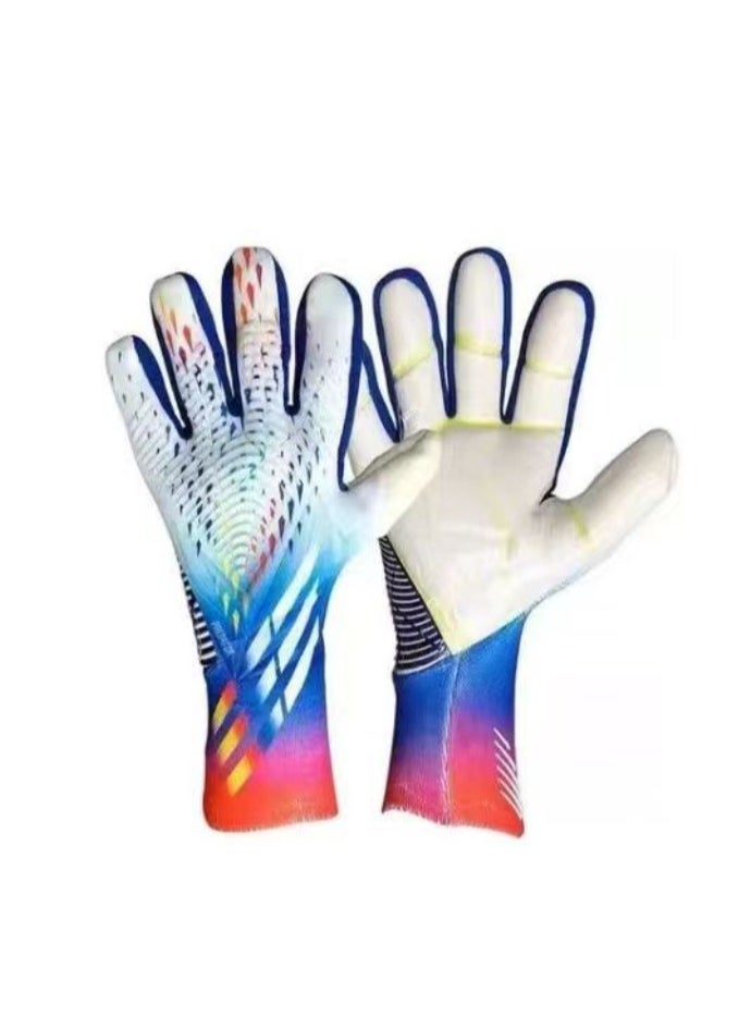 Halamine Soccer Goalkeeper Gloves, Professional Non-slip Goalie Gloves for Kids Youth, With Strong Grip And Protection, 7 Size  - Image 2