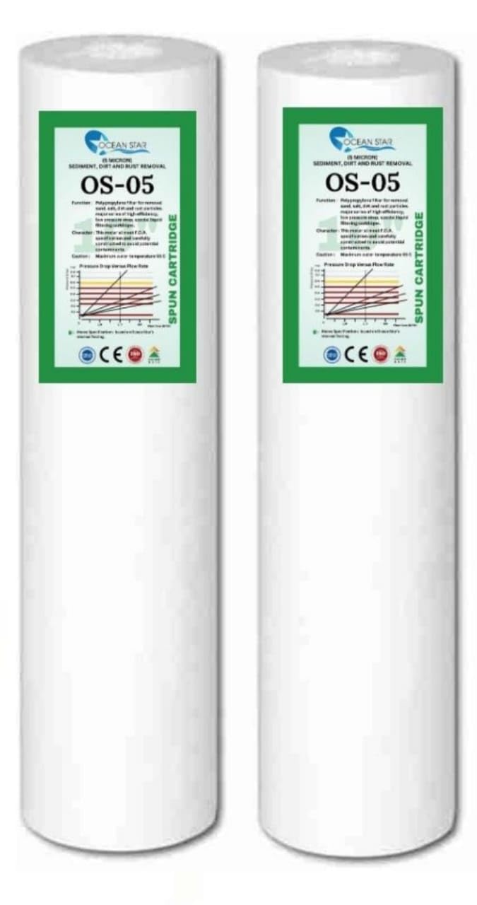 OCEAN STAR TECHNOLOGIES - Spun Filter for Water Purifier 10 Inch Pack of 4 - Image 2