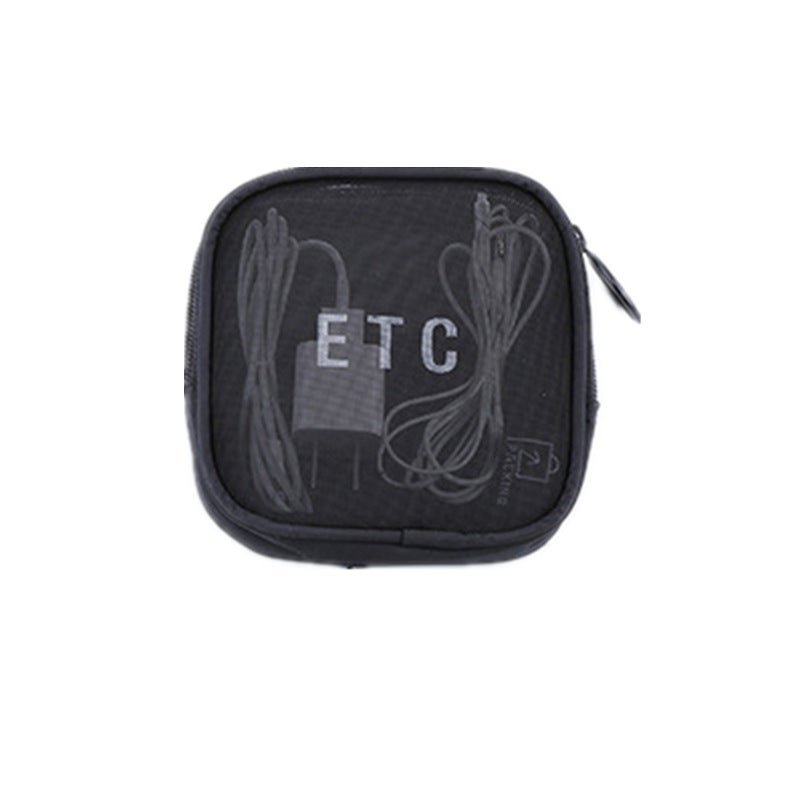 Nylon Mesh Breathable Portable Digital Cosmetics Bag Cosmetic Bag Cosmetic Bag Toiletry Bag Cosmetics Bag Custom Logo - Image 5