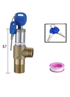Copper Strip Lock key Triangle Valve