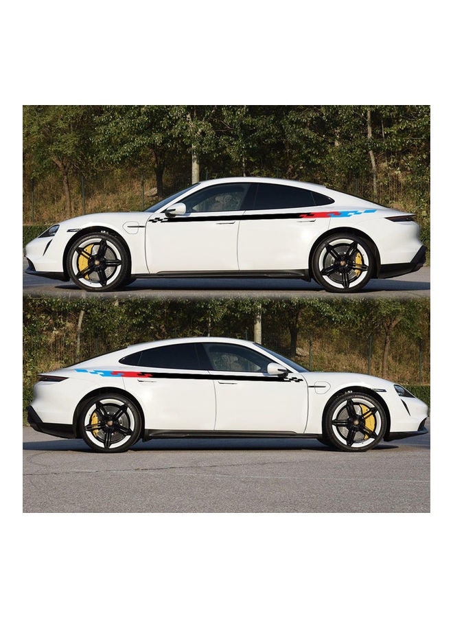 NIBEMINENT Three Colors Strip Decal Car Sticker - Image 2