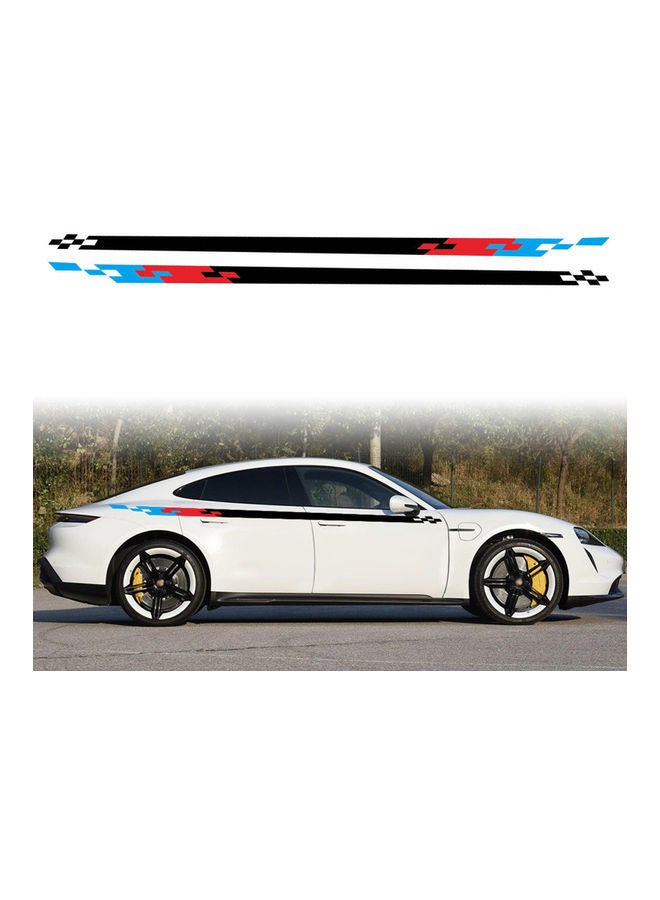 NIBEMINENT Three Colors Strip Decal Car Sticker - Image 3