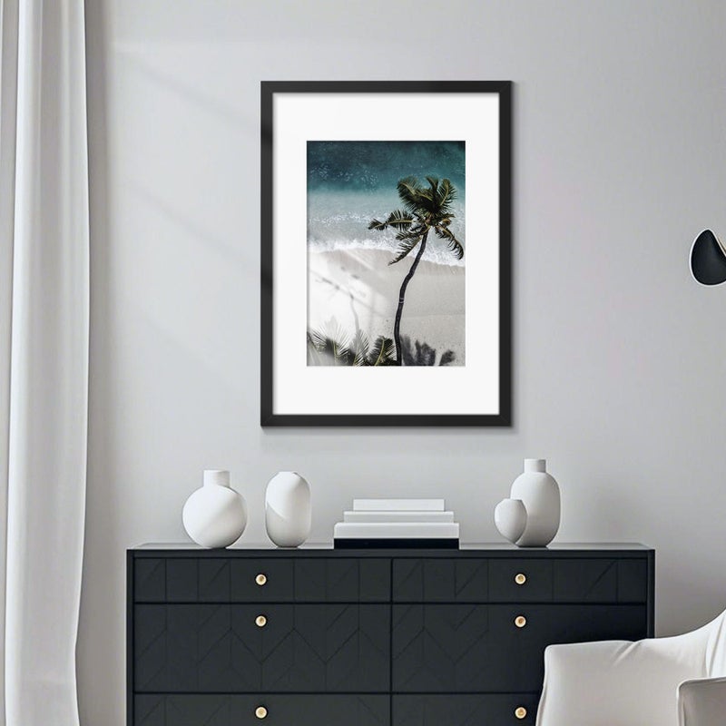 Wiscet A2 Picture Frame Set of 3, Display Pictures 11.7x16.5 with Mat or 16.5x23.4 Poster Frame Without Mat, Wall Gallery Photo Frames, Black - Image 2