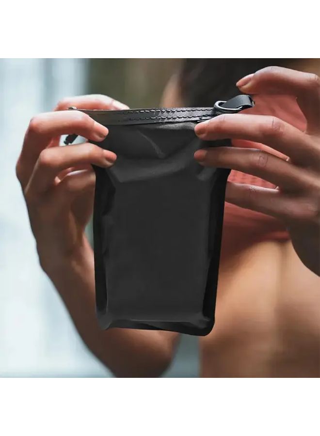 Silvery Soap Case Waterproof Travel Pouch Quick Dry Zipper Closure Leakproof - Image 5