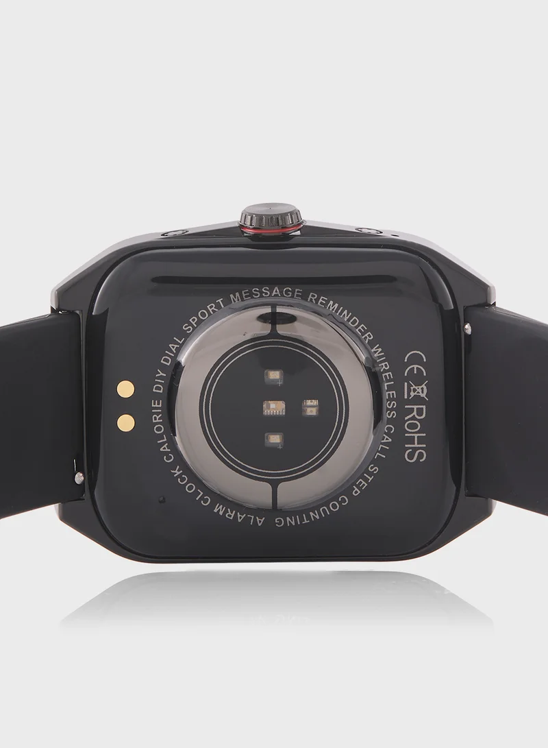 Ginger Amoled Smart Watch With Bluetooth Call, Heart Rate, Blood Pressure And Blood Oxygen Monitoring