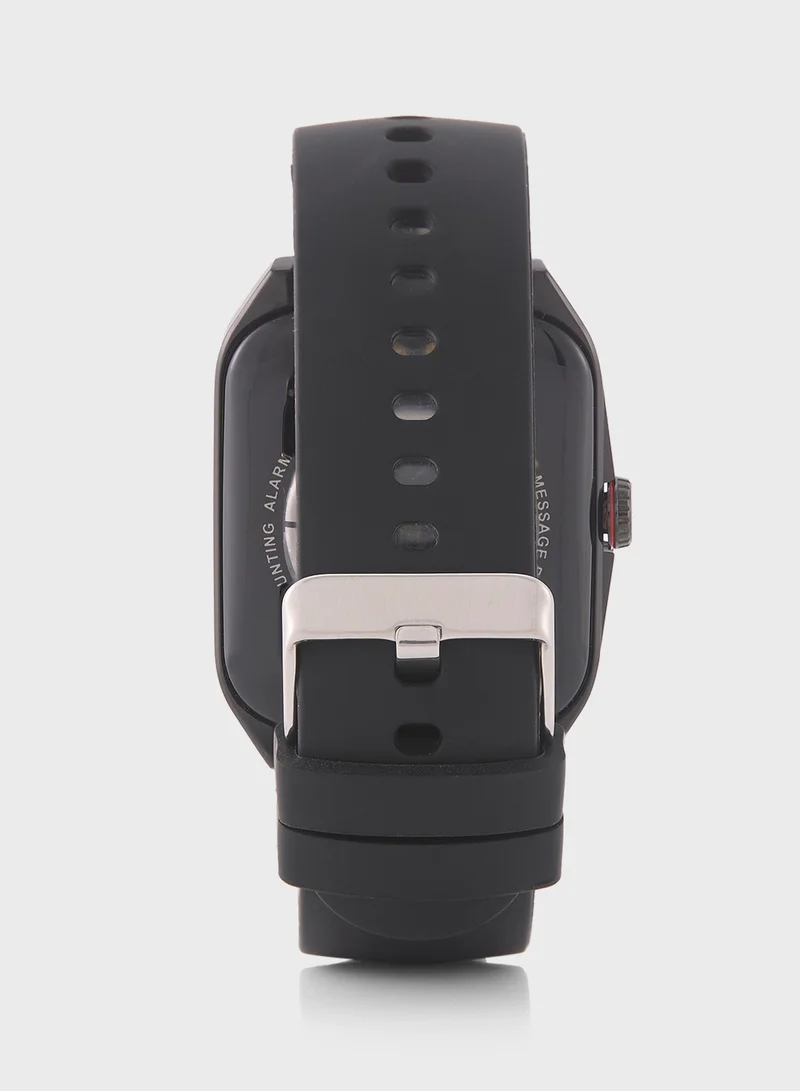 Ginger Amoled Smart Watch With Bluetooth Call, Heart Rate, Blood Pressure And Blood Oxygen Monitoring