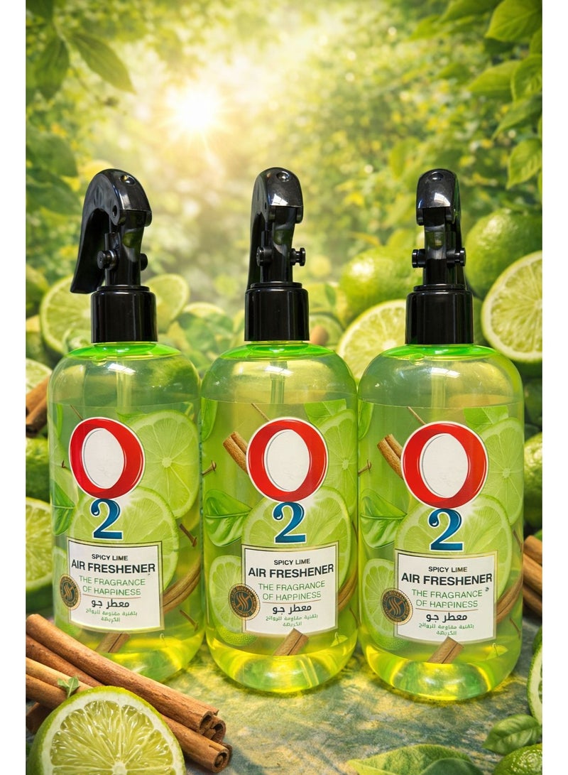 Air Freshener Spicy Lime – 3 Pack