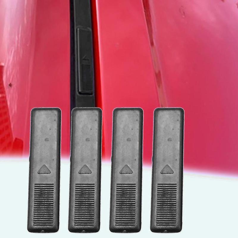 4pcs Roof Cap Drip Moulding Trim For Mazda 2 De 2007-2014 - Image 4