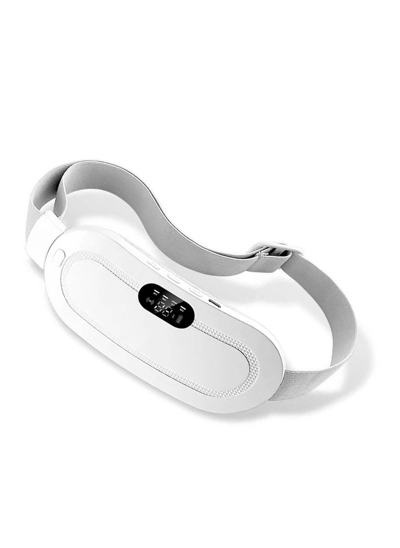 Generic Rechargeable Heated Waist Belt for Women White 