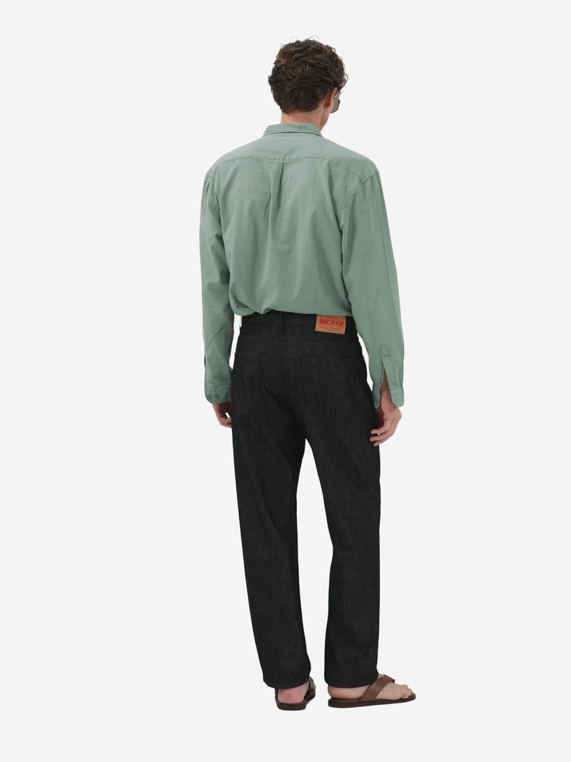 GIESTO Men's Cotton Poplin Long Sleeve Shirt - Image 3