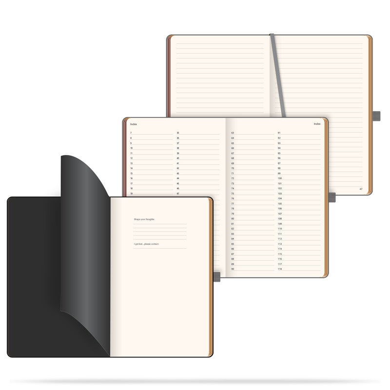 Castelli A5 notebook with premium paper, ideal for note-taking, journaling, and organizing tasks, suitable for daily use at home, school, or office - Image 5