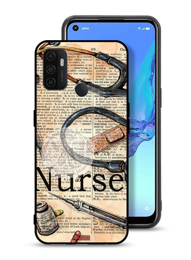 Tolwak Oppo A11s Protective Case Cover Nurse Vintage Tools - Image 1