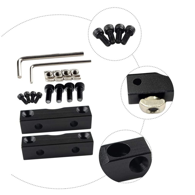 Z Stepper Motor Mount Bracket Aluminum with Screws For 3D Printer Easy Installation - Image 4