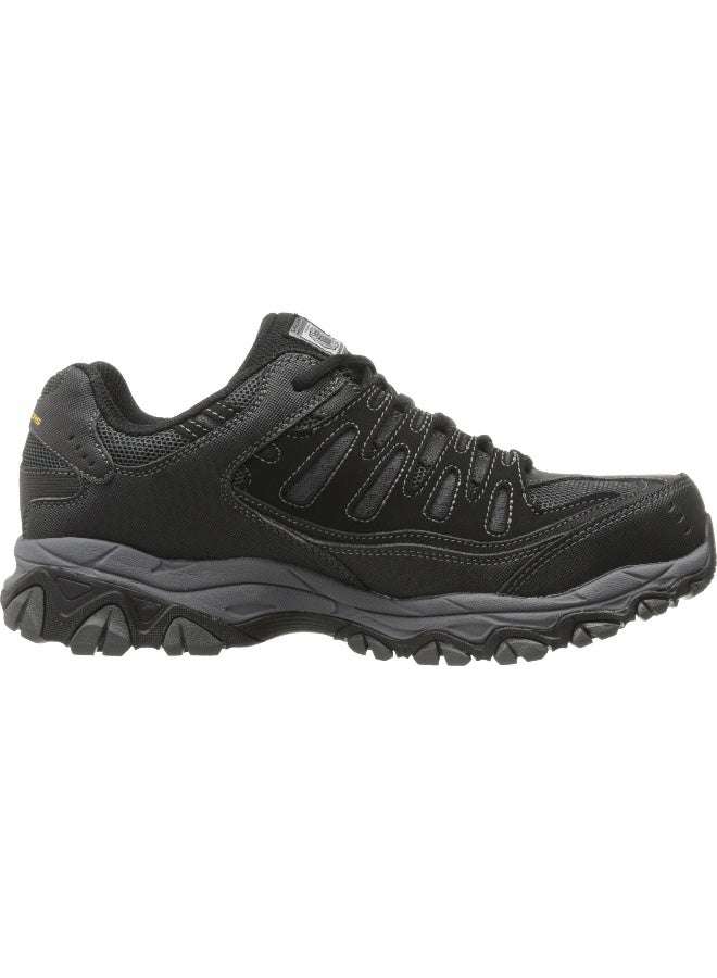 SKECHERS Skechers Mens Cankton Steel Toe Construction Shoe BlackCharcoal 10  - Image 4