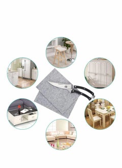 Excefore 10 Pack Premium DIY Furniture Pads Furniture Felt Sheet for Hard Surfaces Floor Protector Pads 14 * 20cm  - Image 4