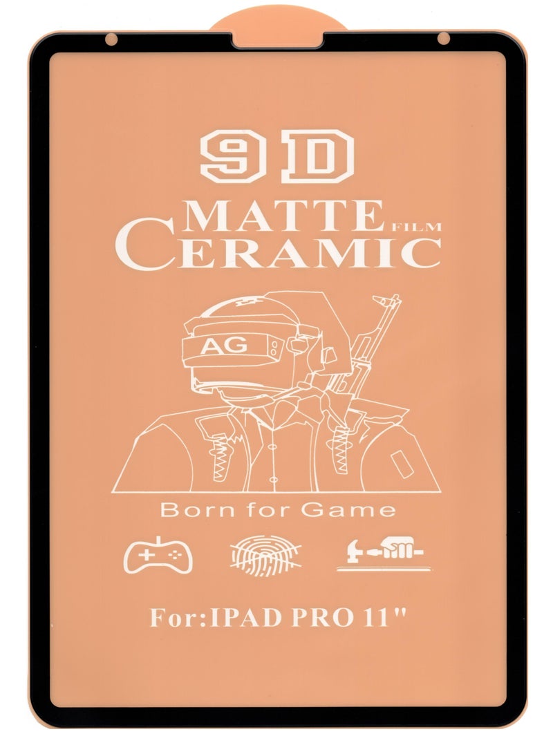 Waldic Ceramics Film Screen Protector For Apple ipad Pro 11 - Black  - Image 1