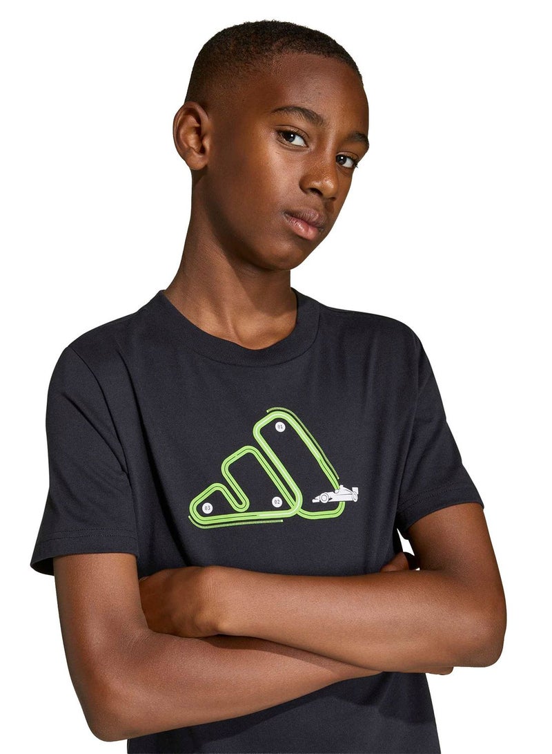 Adidas Adrenaline Aesthetic Graphic T-Shirt Junior - Image 3