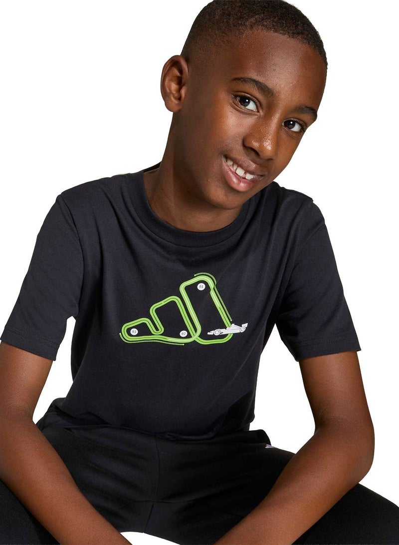 Adidas Adrenaline Aesthetic Graphic T-Shirt Junior - Image 4