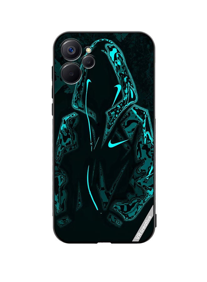 VR CREATIVE Protective Case Cover For Realme 9i 5G Msk Guy In Green Jacket Design Multicolour - Image 1