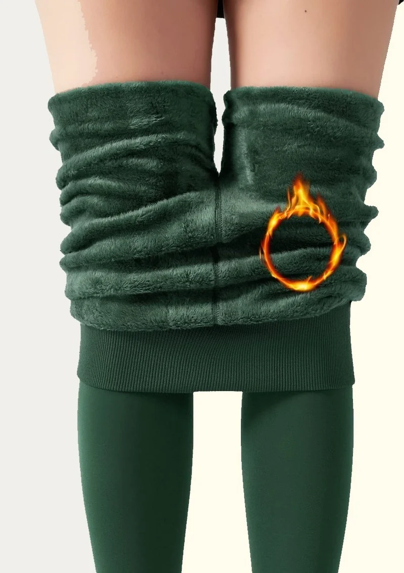 ميستريك Mystical Ravena Model Thermal Pantyhose Plush Woven Wool Warm and Tightening Tights