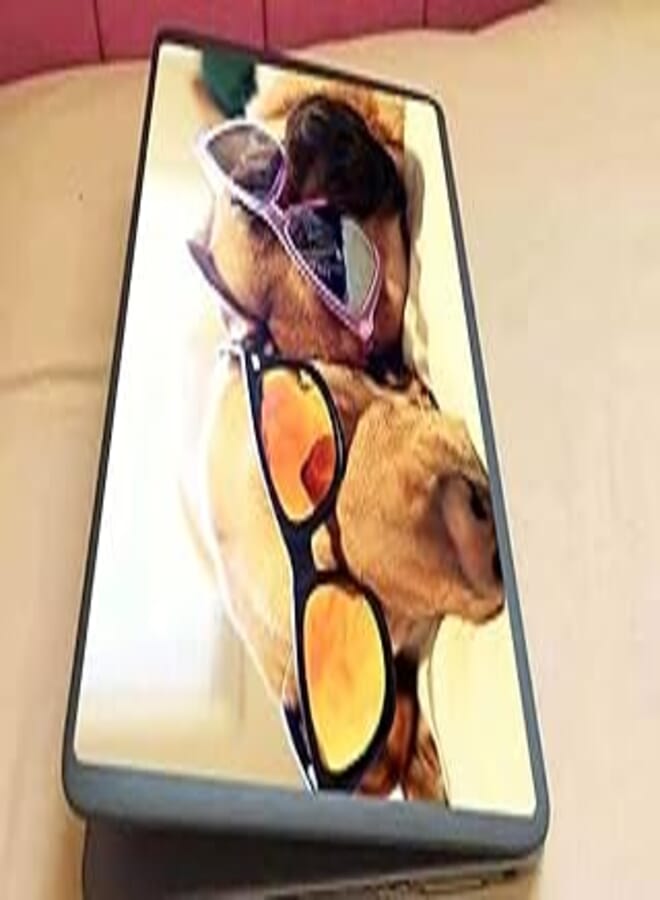 Naughty Dogs With Glasses Laptop Protective Sticker