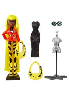 BRATZ X Mowalola Special Edition Designer Felicia Fashion Doll With 2 Outfits  - Image 3