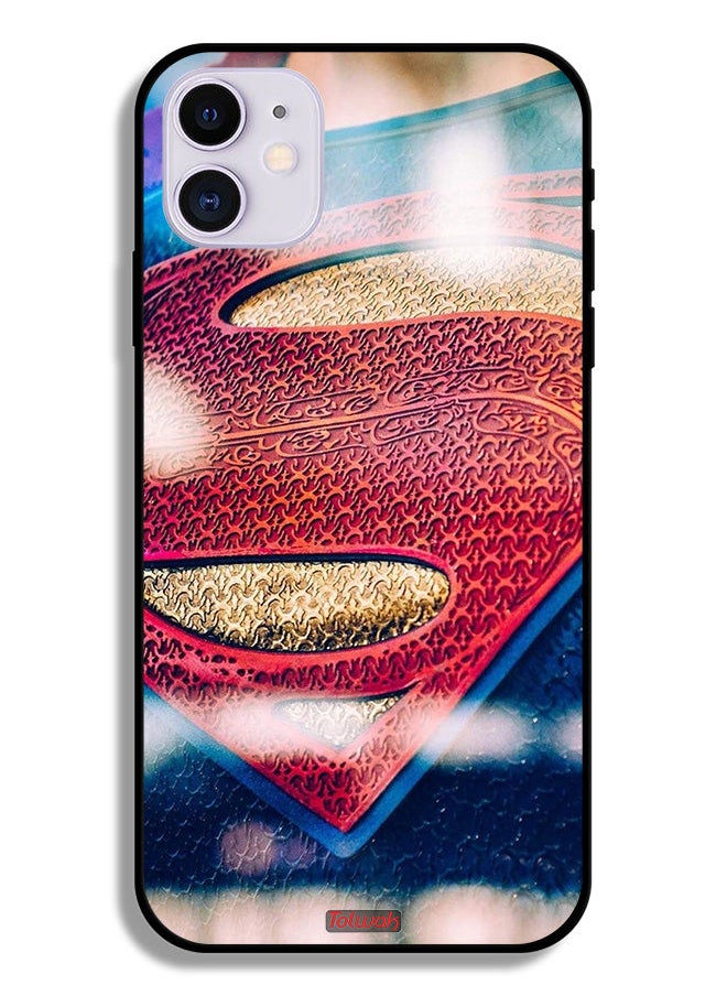 Tolwak - Apple iPhone 11 Protective Case Superman Logo - Image 1