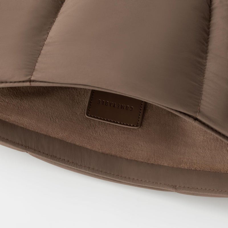 Comfyable Puffy Laptop Sleeve 13 Inch 14 Inch, Quilted Puffer Laptop Carrying Case for Women, Pillow Case Compatible with MacBook Air/Pro M5 M4 M3 M2 Pro/Max 2026, 13" MacBook Neo A18, Mocha Brown - Image 4