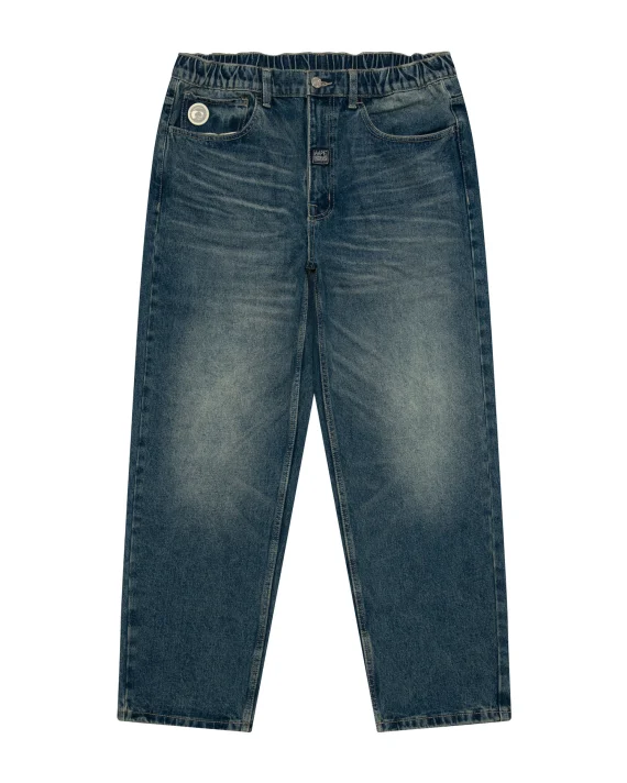 AAPE Moonface washed jeans