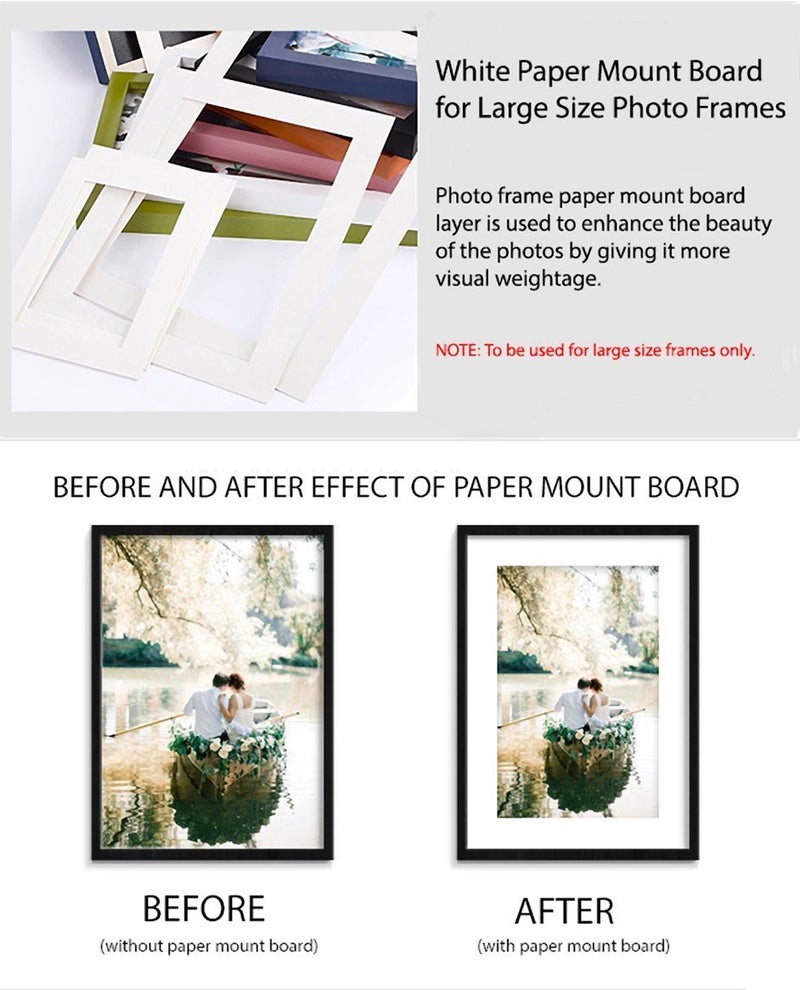 PAPER PLANE DESIGN Gallery Wall Frame Set Memories Love Wall Decoration (D) - Image 3