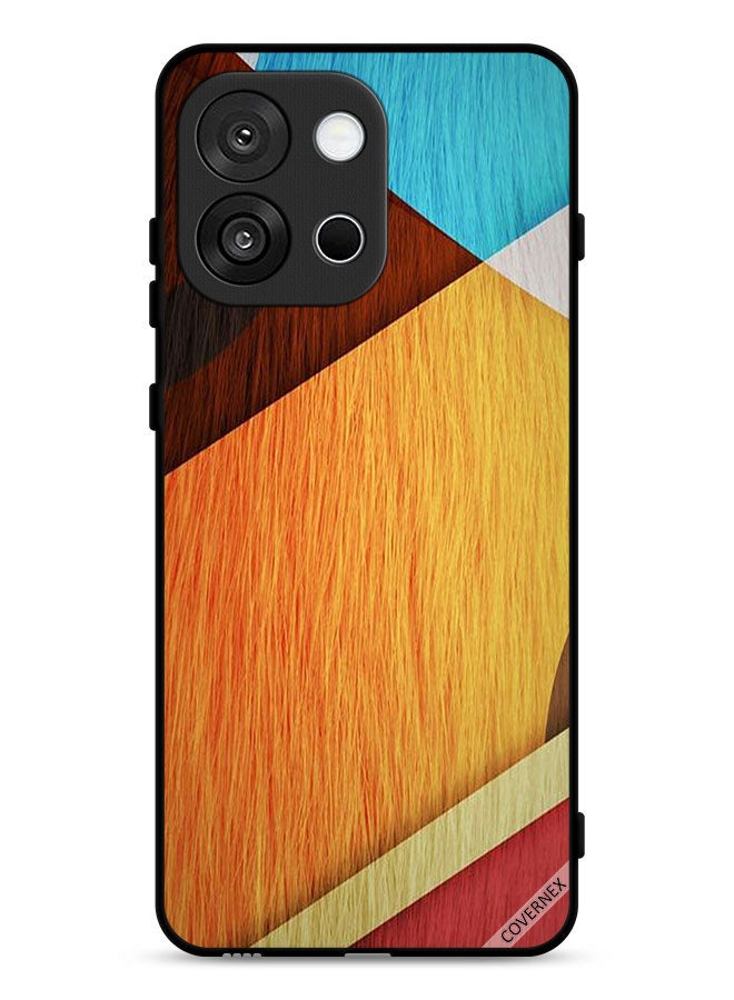 Covernex OnePlus 13T Protective Case Cover Wooden Texture - Image 1