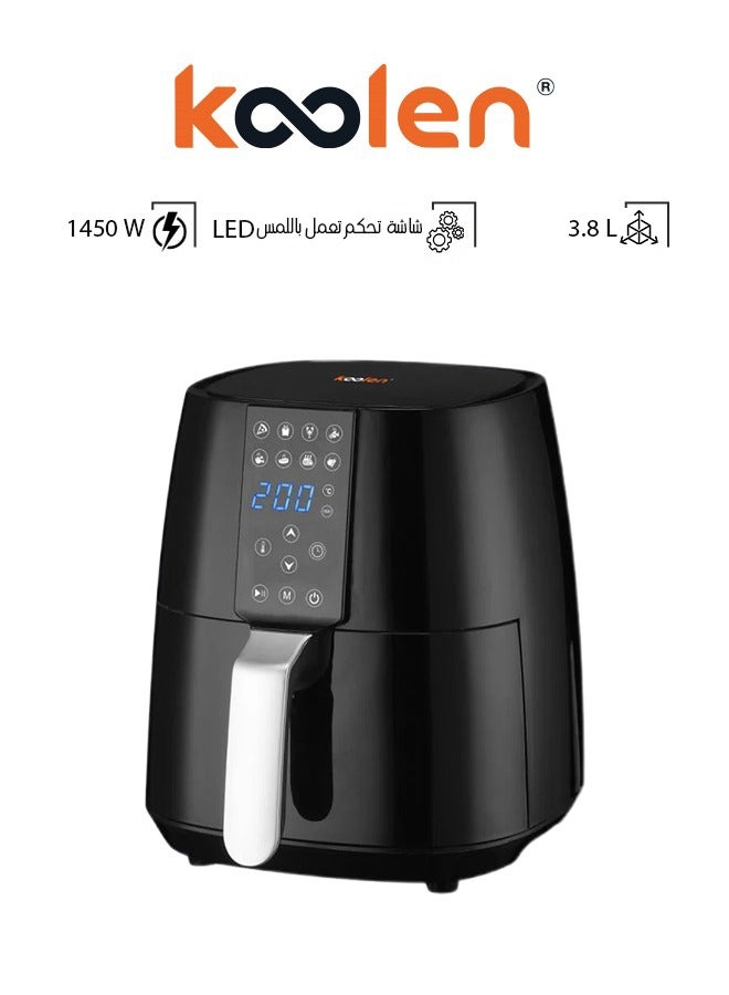 KOOLEN Digital Air Fryer - 3.8 L 1450 W 816102023 Black - Image 1