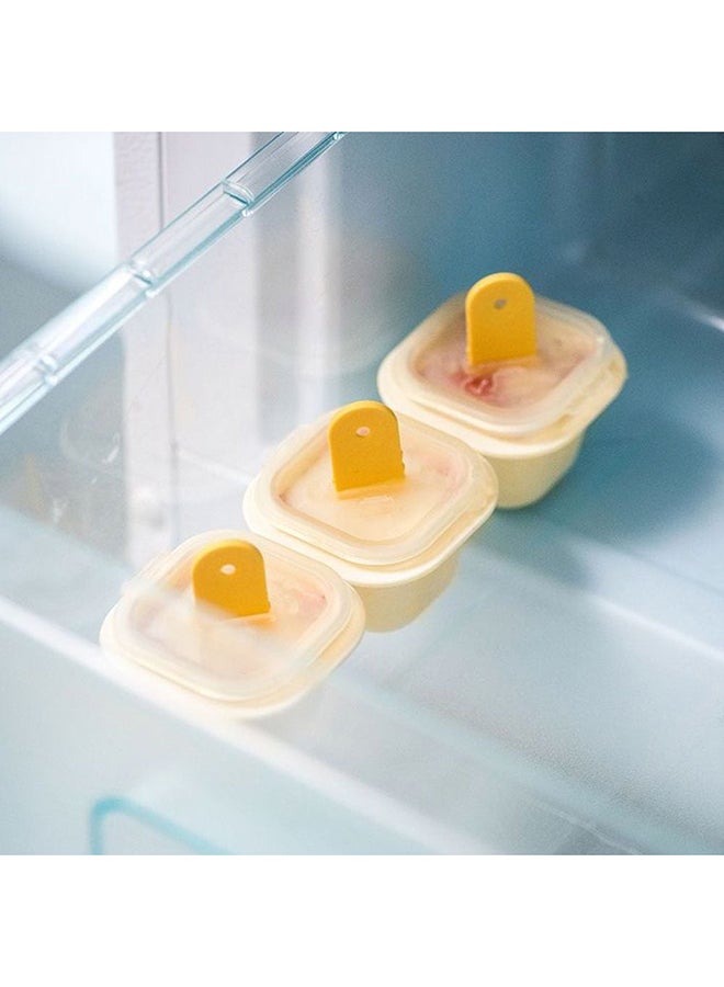 DANUBE HOME Kitchen Essentials Ice Cube Tray – BPA-Free Ice Cube Mold for Freezer, Easy Release Ice Tray for Cocktails, Drinks, Baby Food & Kitchen Storage - 3 Pcs 6.4x6.4x4.4 Cm  - Image 2
